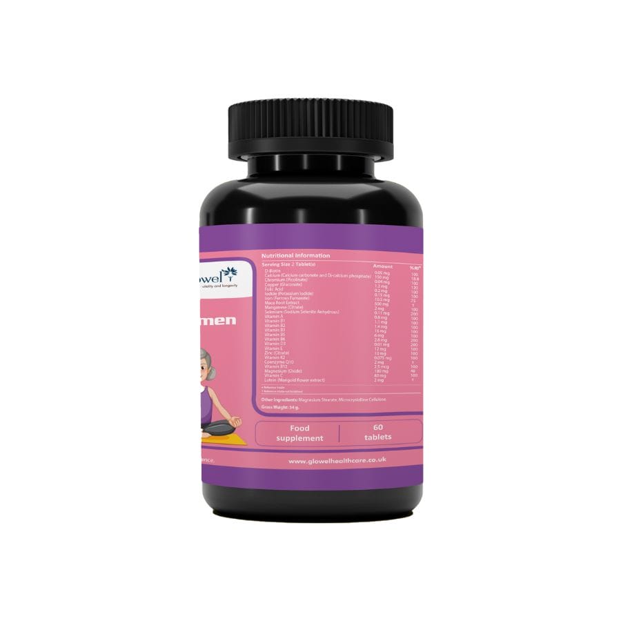 Multi-vitamin-for-women-over-50-years-glowel-healthcare-y&t-global-wellness-right-600x600px